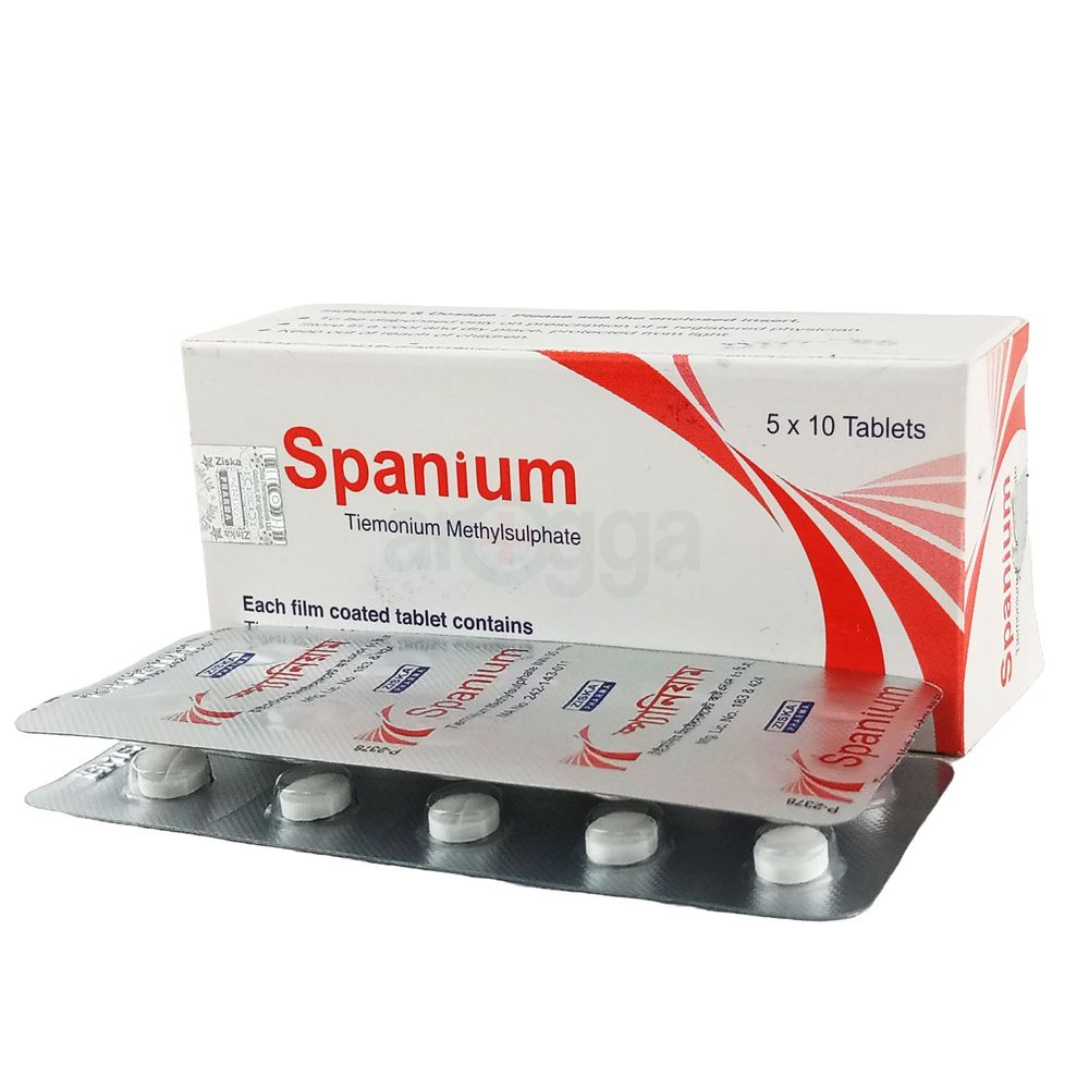 Spanium 50mg Tablet