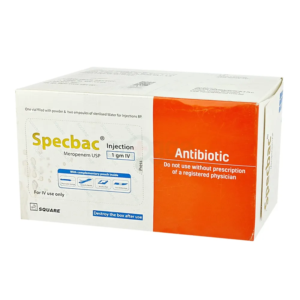 Specbac 1gm/vial Injection