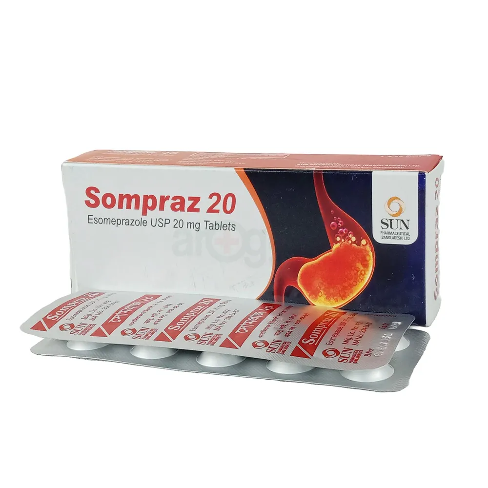 Sompraz 20 Tablet 20mg Tablet