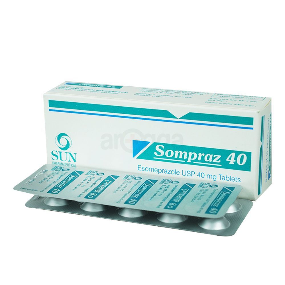 Sompraz 40 Tablet 40mg Tablet