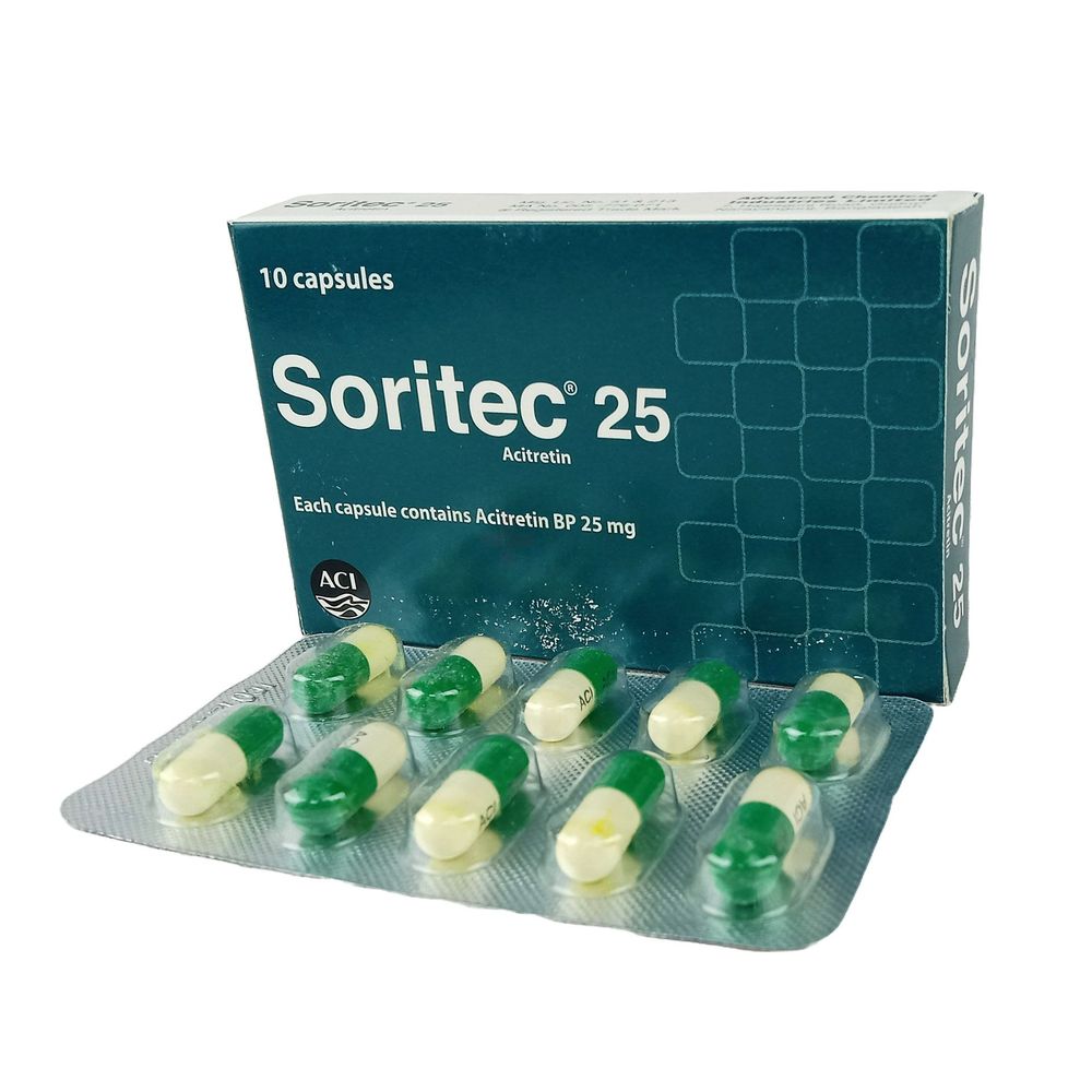 Soritec 25mg Capsule