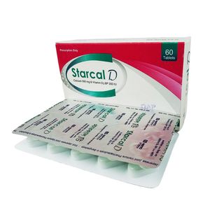 Starcal D 500mg+200IU Tablet