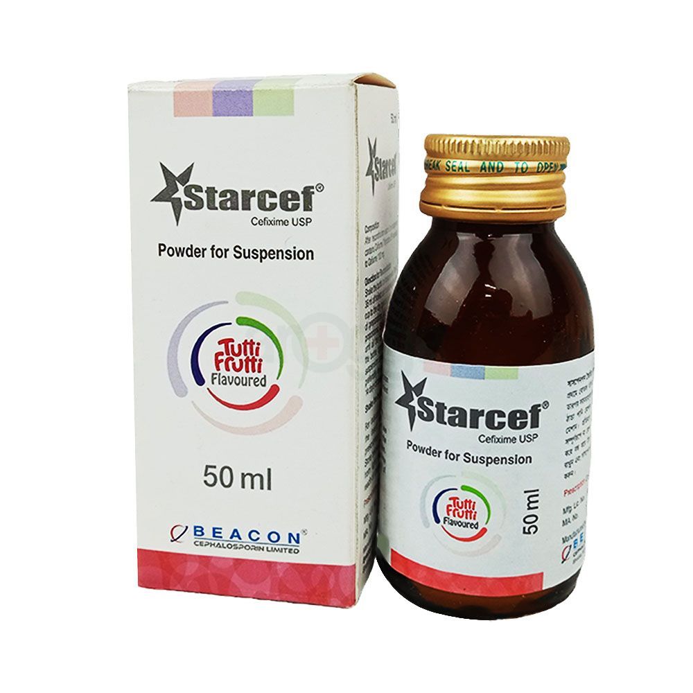 Starcef 100mg/5ml Powder for Suspension