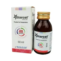 Starcef 100mg/5ml Powder for Suspension