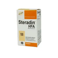 Steradin HFA 100mcg/puff Inhaler