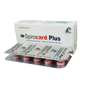 Spirocard Plus 20mg+50mg Tablet