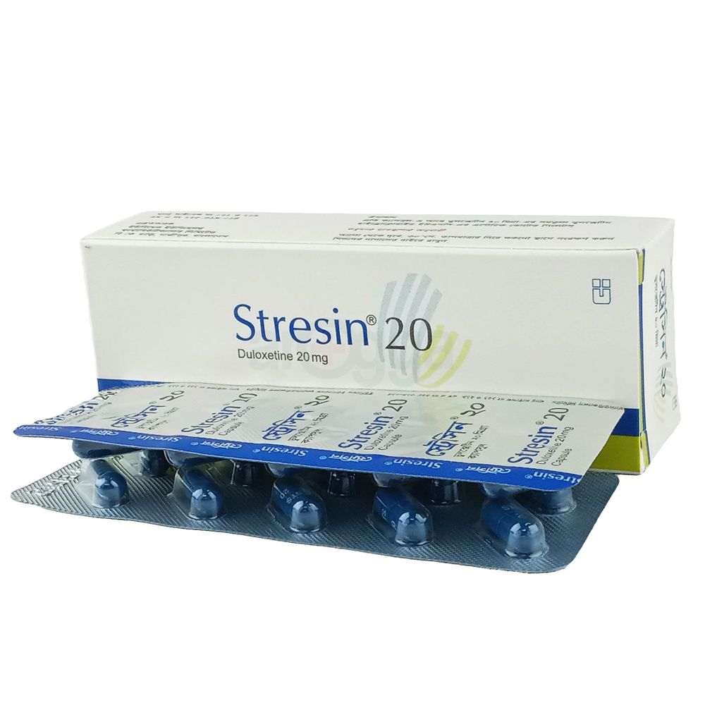 Stresin 20mg Capsule - Arogga Online Pharmacy