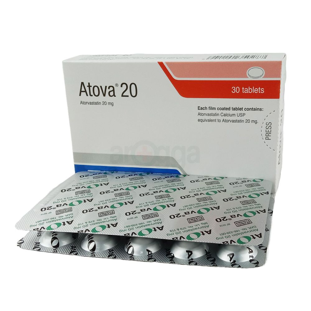 Atova 20mg Tablet