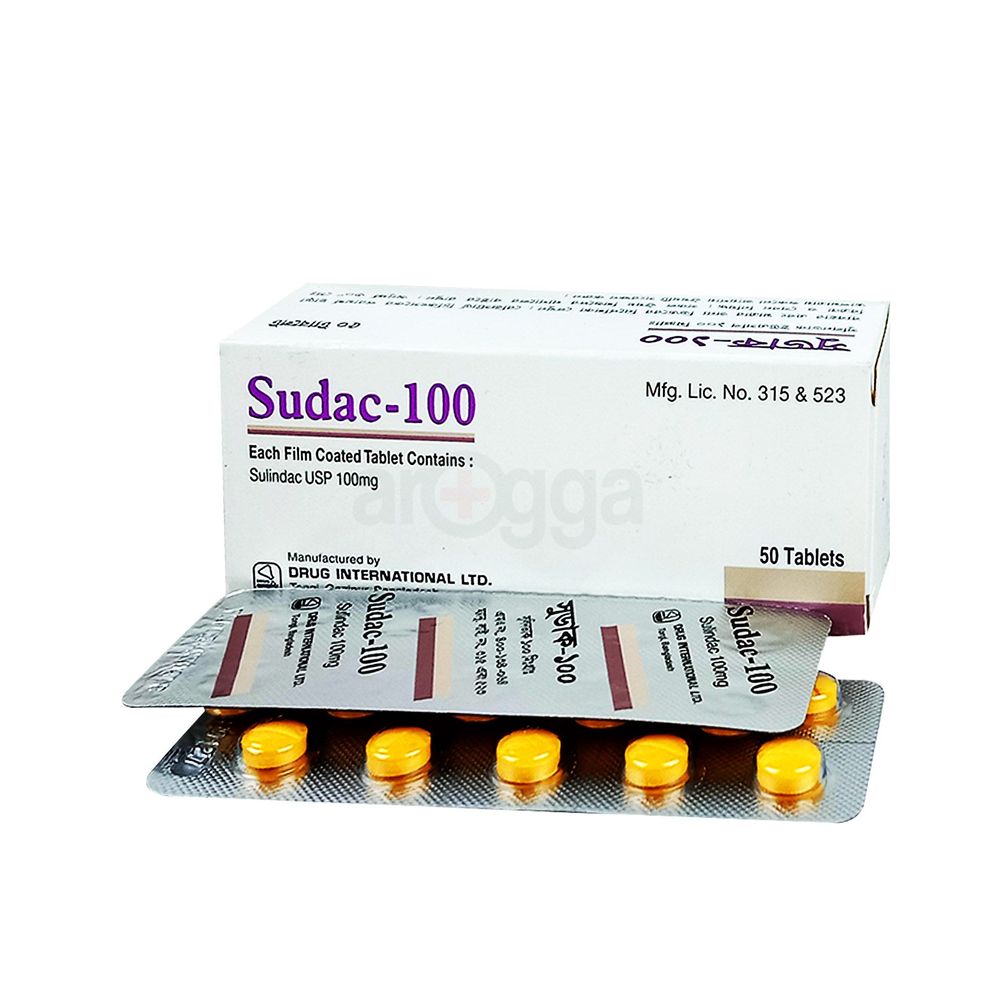 Sudac 100mg Tablet