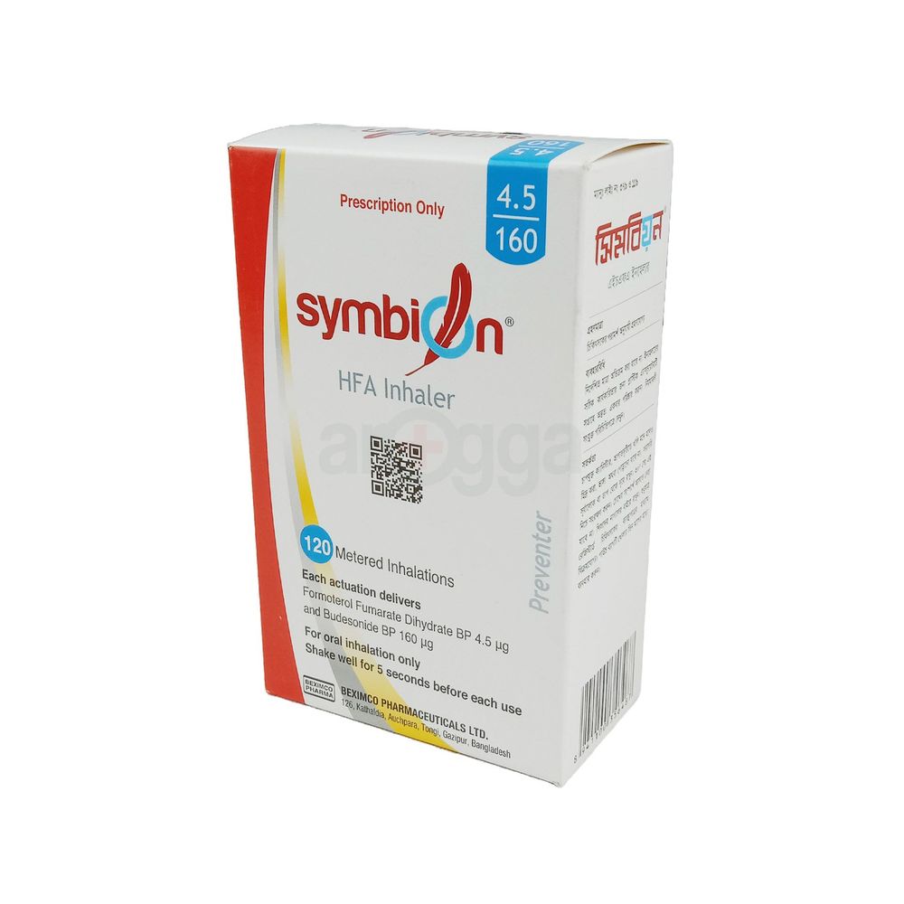 Symbion 4.5/160 160mcg+4.5mcg/puff Inhaler