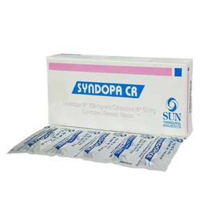 Syndopa CR 200 50mg+200mg Tablet