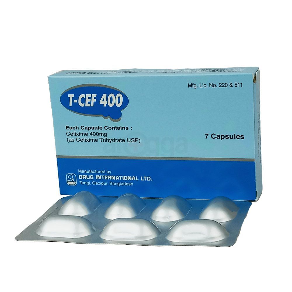 T-Cef 400mg Capsule