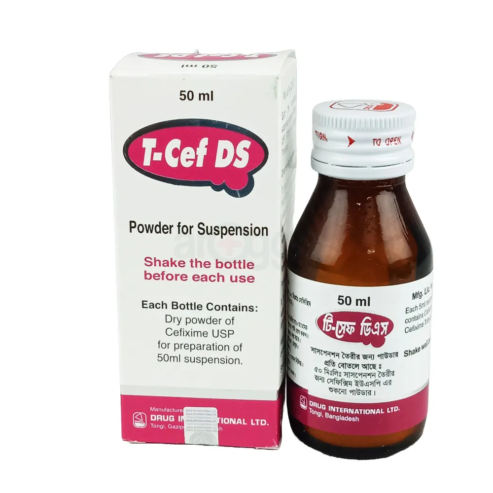 T Cef DS 200mg/5ml Powder for Suspension