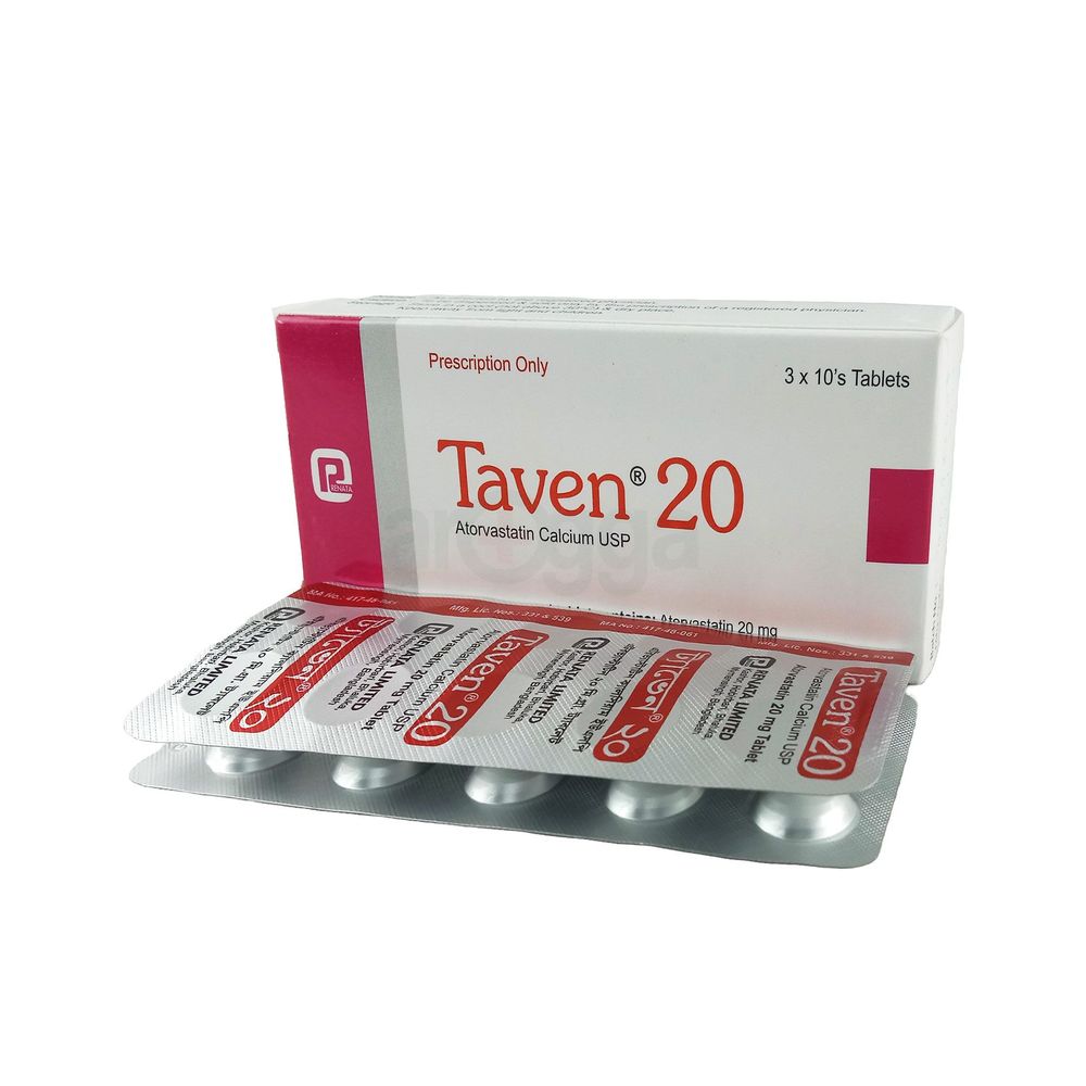 Taven 20mg Tablet