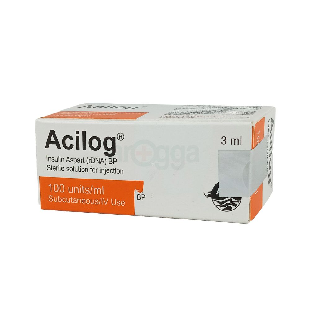 Acilog 100IU/ml Injection