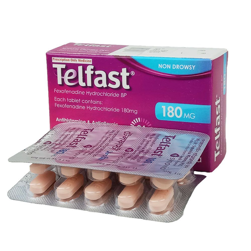 Telfast 180mg Tablet