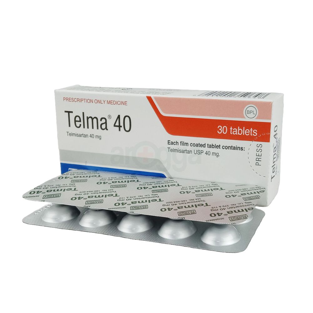 Telma 40mg Tablet