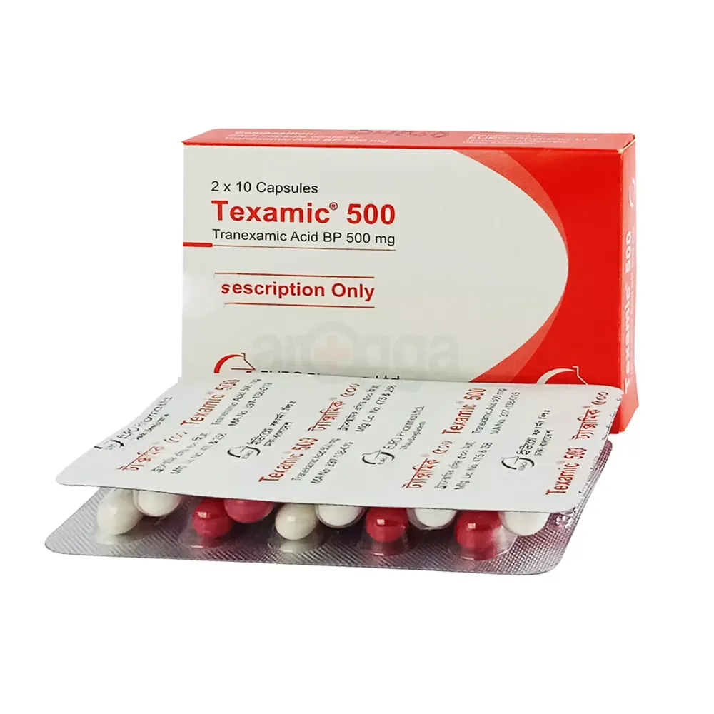 Texamic 500 price in Bangladesh | Arogga Online Pharmacy