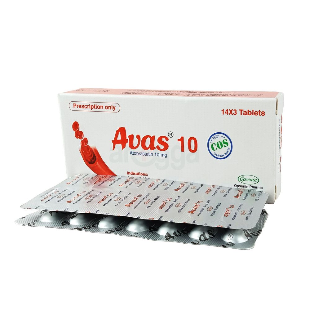 Avas 10mg Tablet