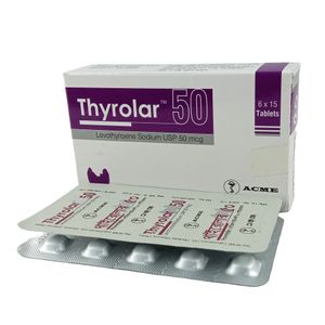 Thyrolar 50 50mcg Tablet