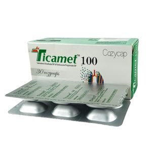 Ticamet 100 Cozycap 50mcg+100mcg Capsule