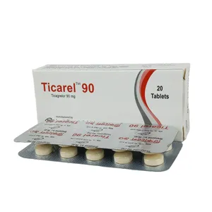 Ticarel 90mg Tablet