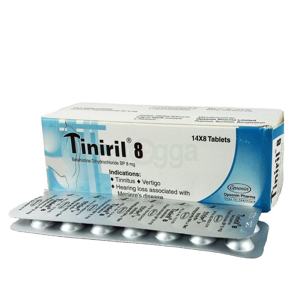 Tiniril 8mg Tablet