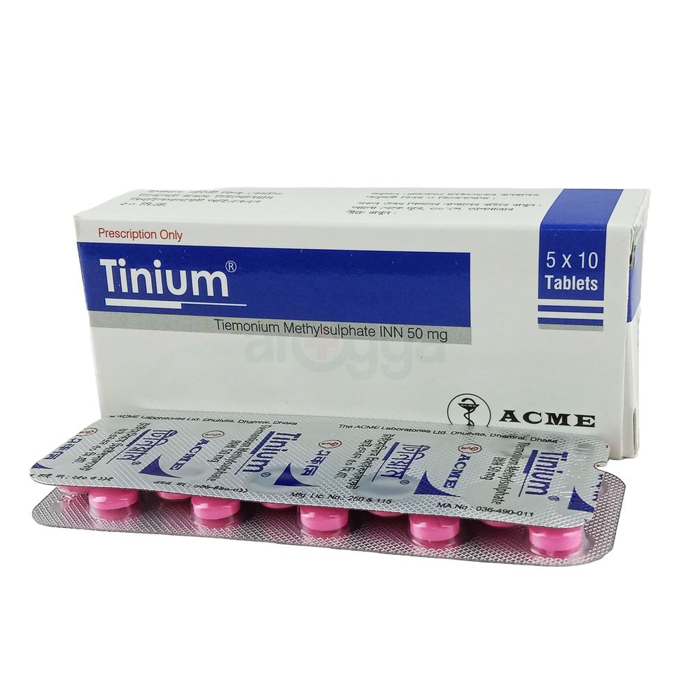 Tinium 50mg Tablet