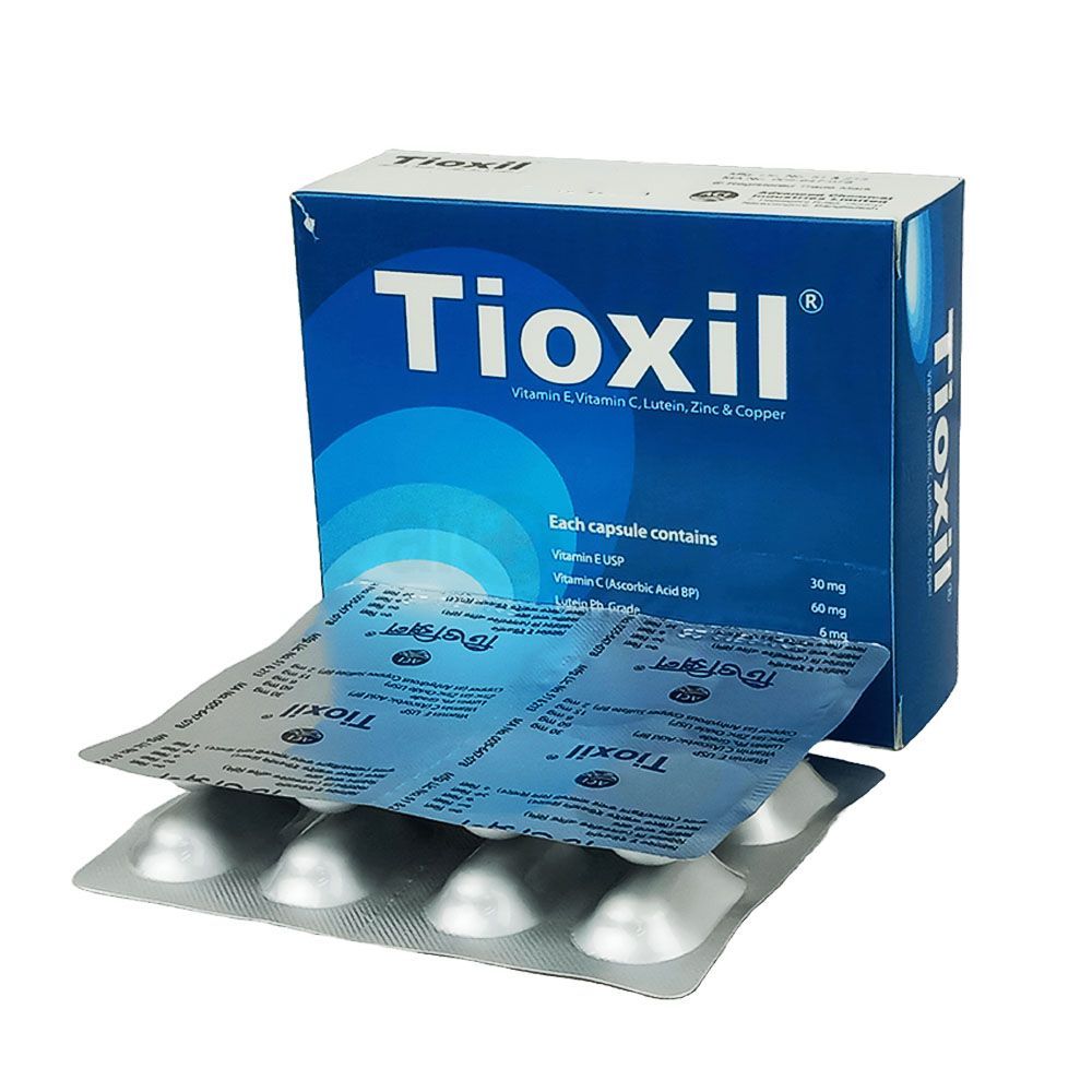 Tioxil 60mg+30mg+6mg+2mg+15mg Capsule