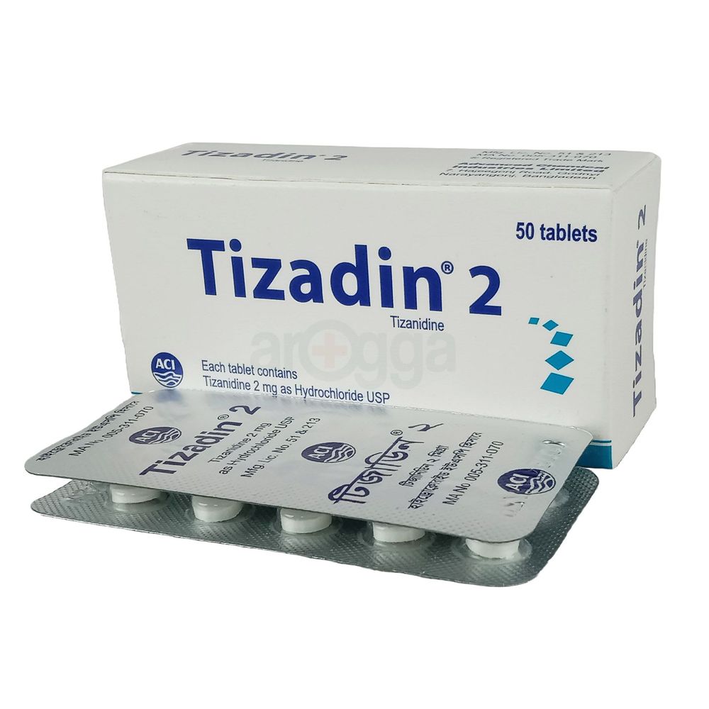 Tizadin 2mg Tablet