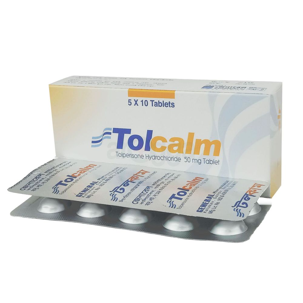 Tolcalm 50mg Tablet