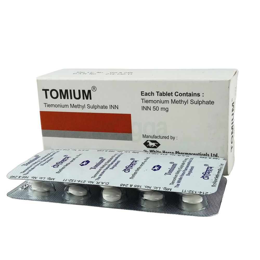 Tomium 50mg Tablet