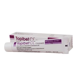 Topibet CL 0.1%+1% Ointment