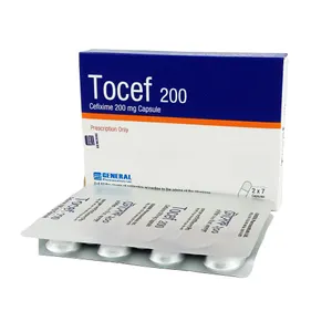 Tocef 200mg Capsule