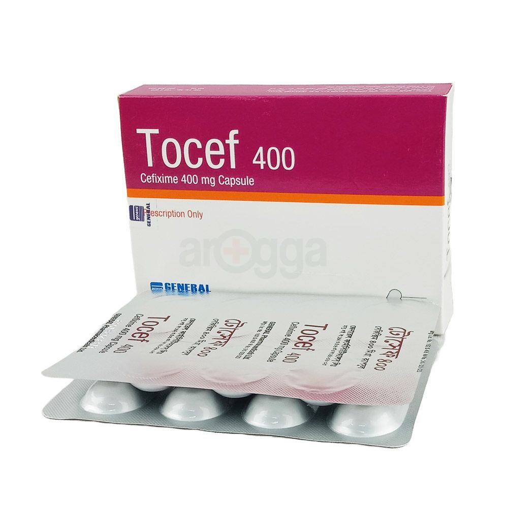 Tocef 400mg Capsule