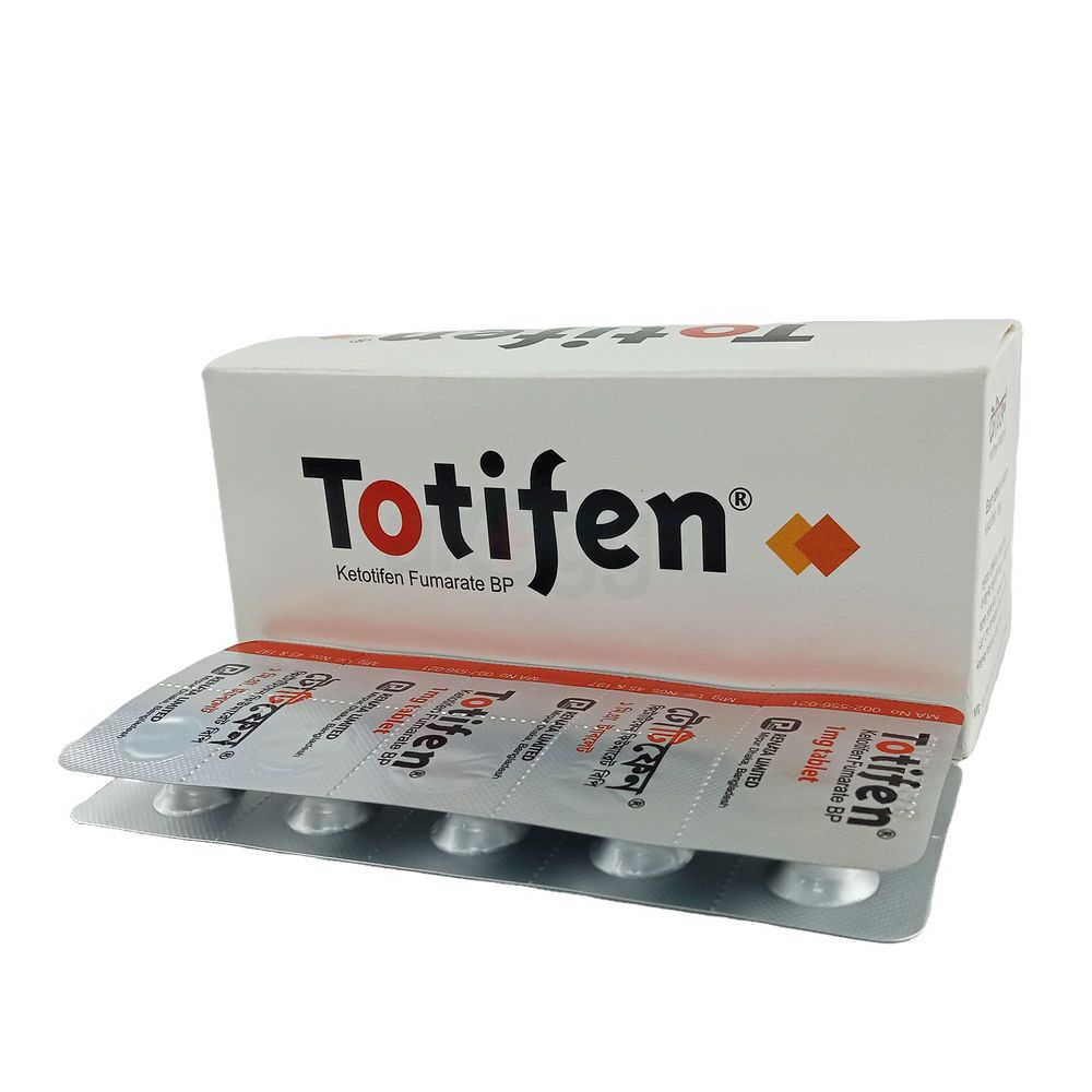 Totifen 1mg Tablet