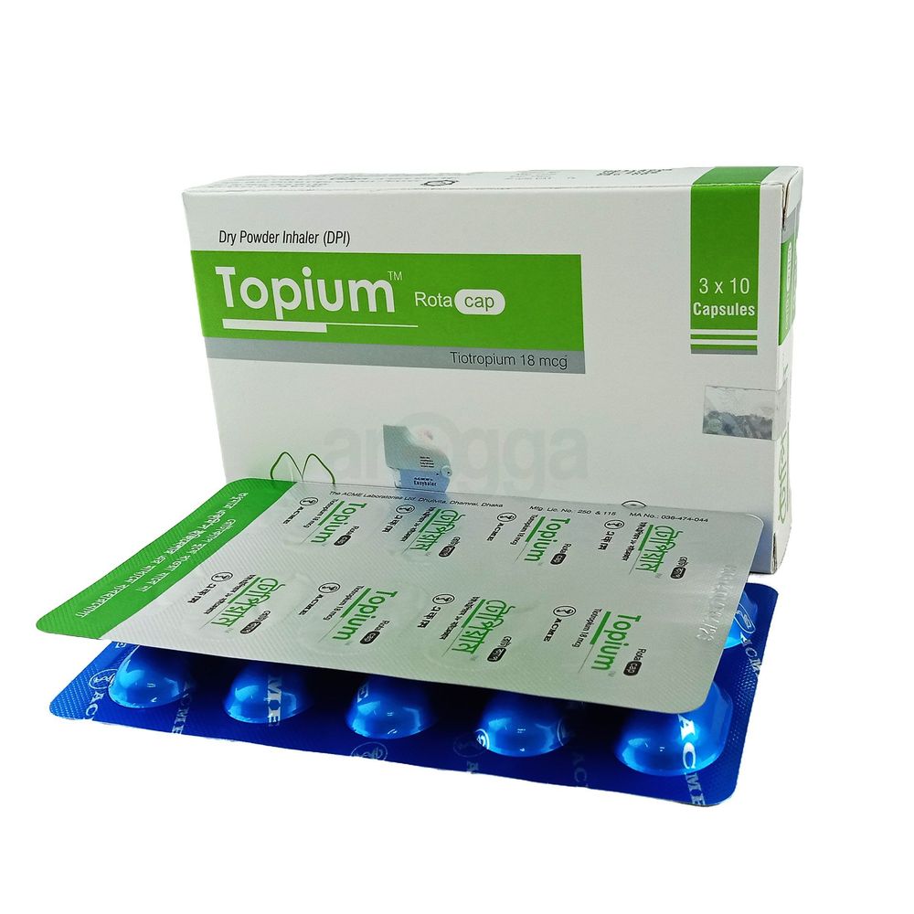 Topium Rotacap 18mcg Capsule