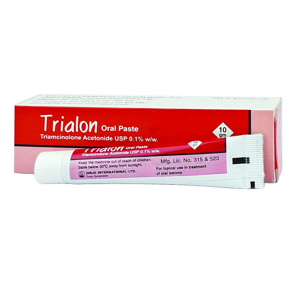 Trialon Oral Paste 0.1% paste