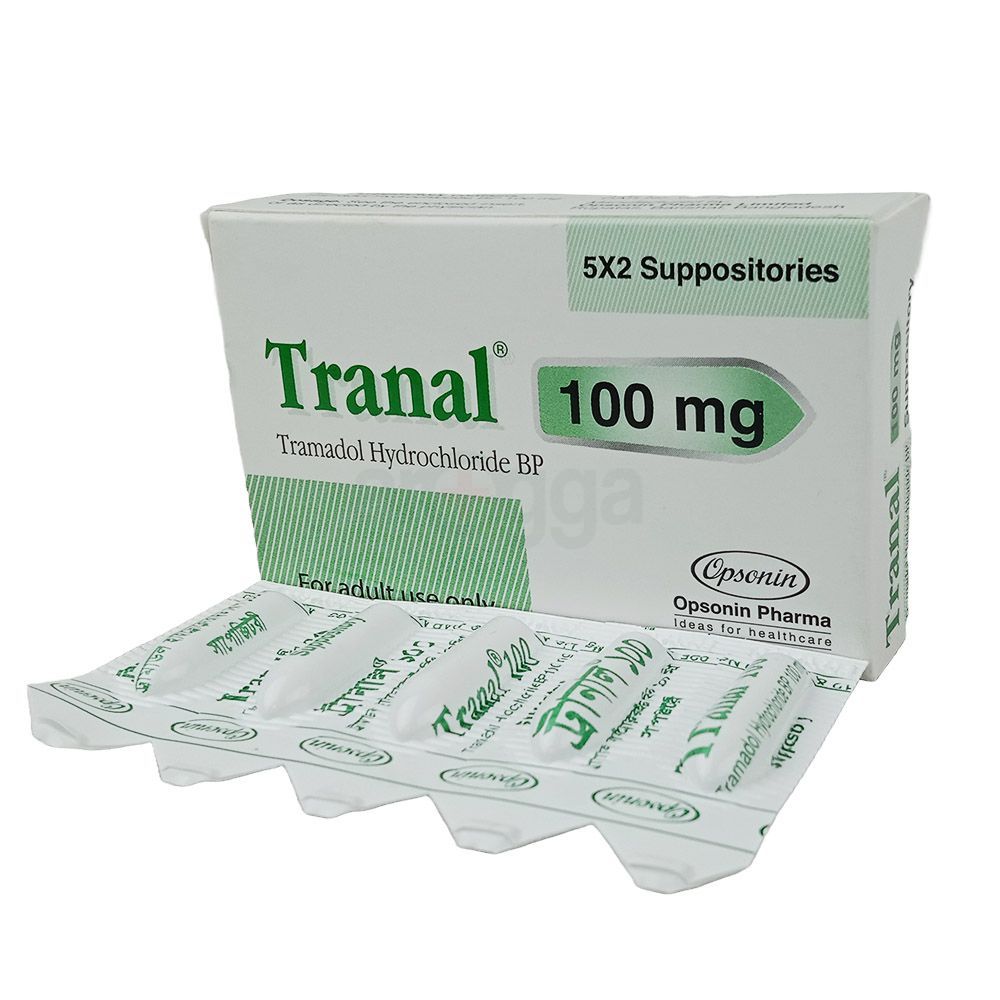 Tranal 100mg Suppository