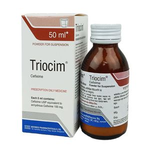 Triocim 100mg/5ml Powder for Suspension