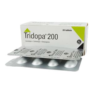 Tridopa 200mg+50mg+200mg Tablet