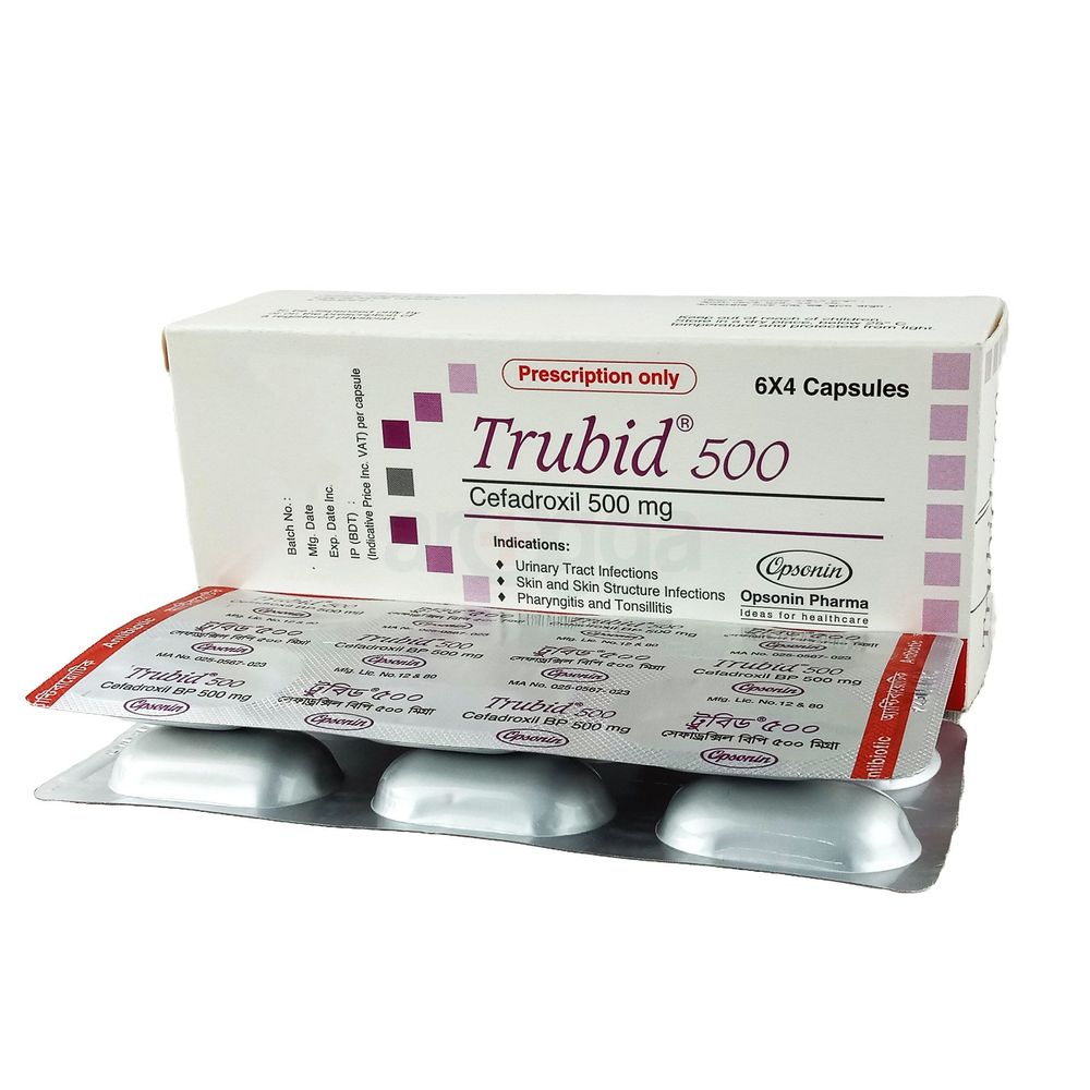 Trubid 500mg Capsule