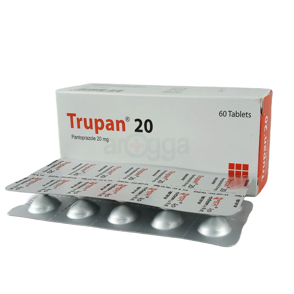 Trupan 20mg Tablet