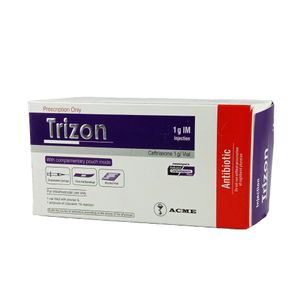 Trizon IM 1gm/vial Injection