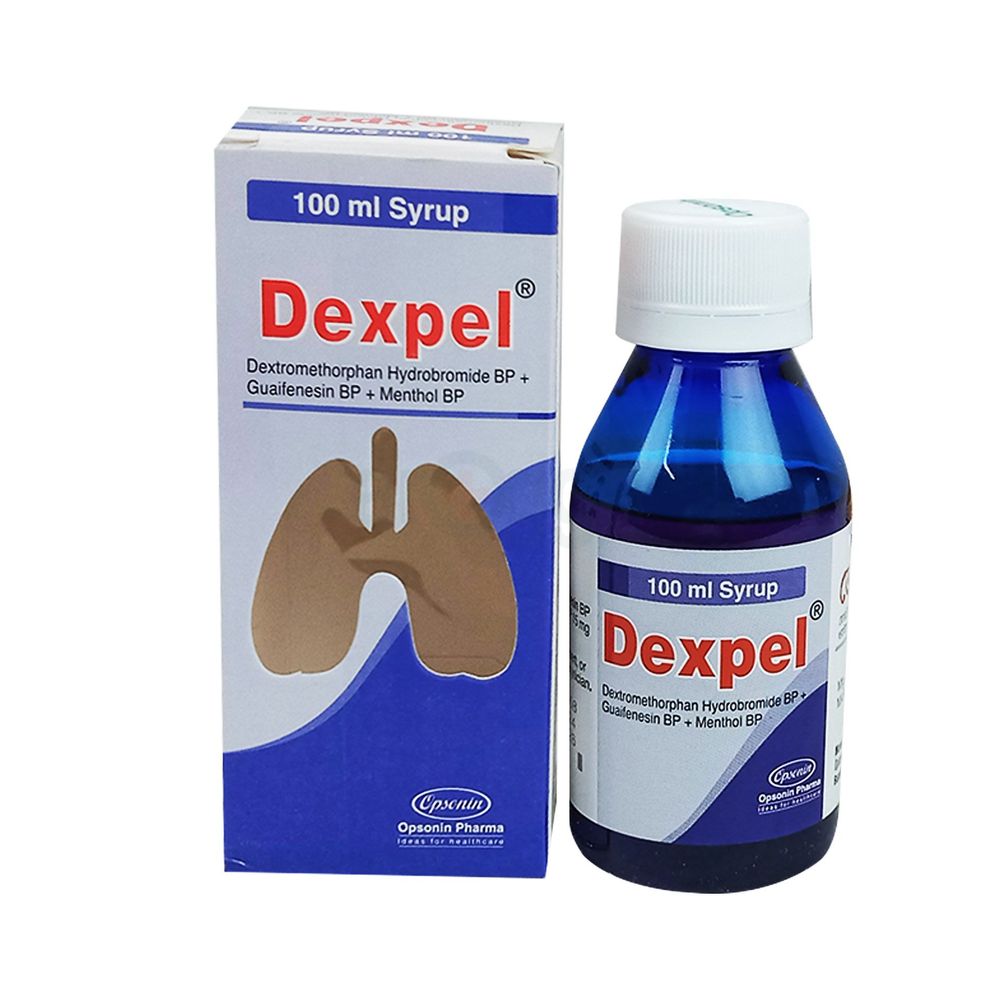 Dexpel 200mg+15mg+15mg/5ml Syrup