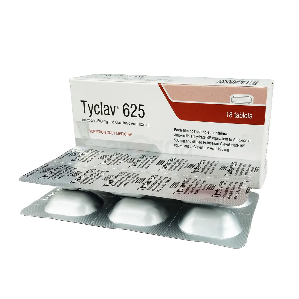 Tyclav 625mg Tablet