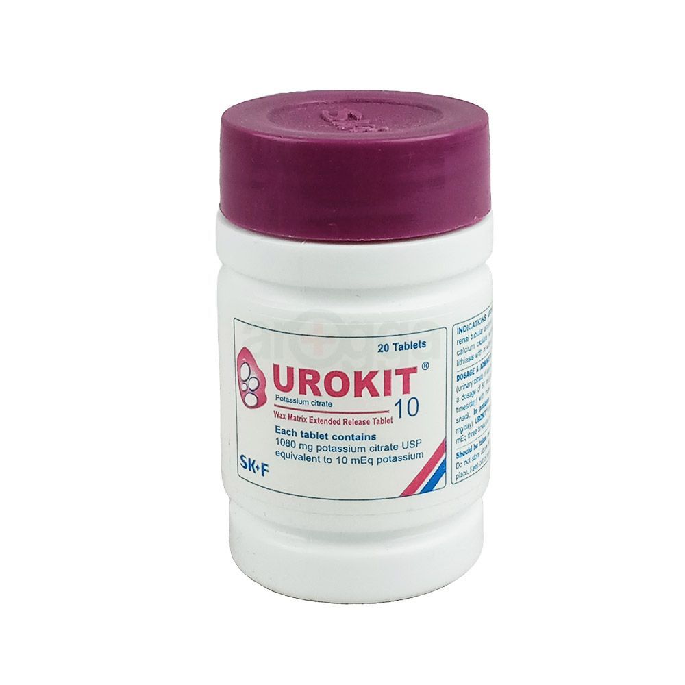 Urokit 10 1080mg Tablet