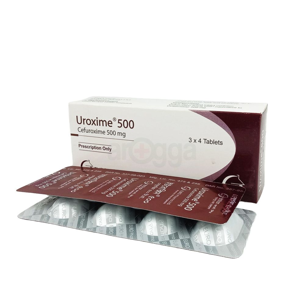 Uroxime 500mg Tablet