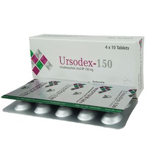 Ursodex 150mg Tablet