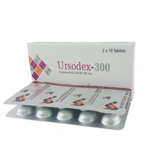 Ursodex 300mg Tablet